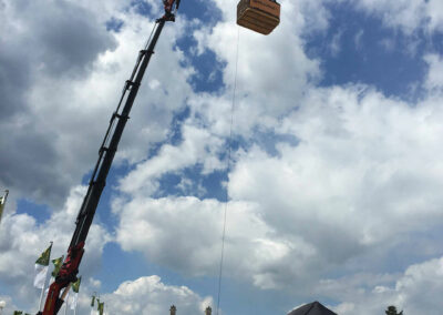 Ballon am Kran 2
