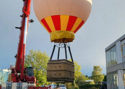Ballon am Kran 5