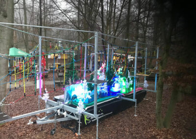 Klettern im Winterwald 10