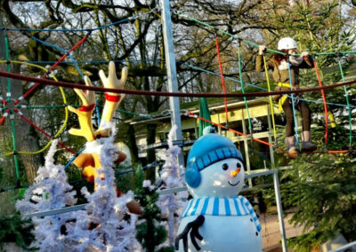 Klettern im Winterwald 15