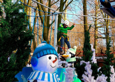 Klettern im Winterwald 18