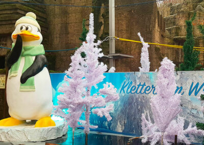 Klettern im Winterwald 8