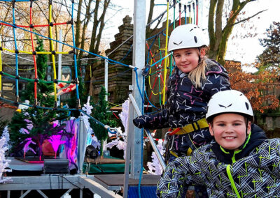 Klettern im Winterwald 9