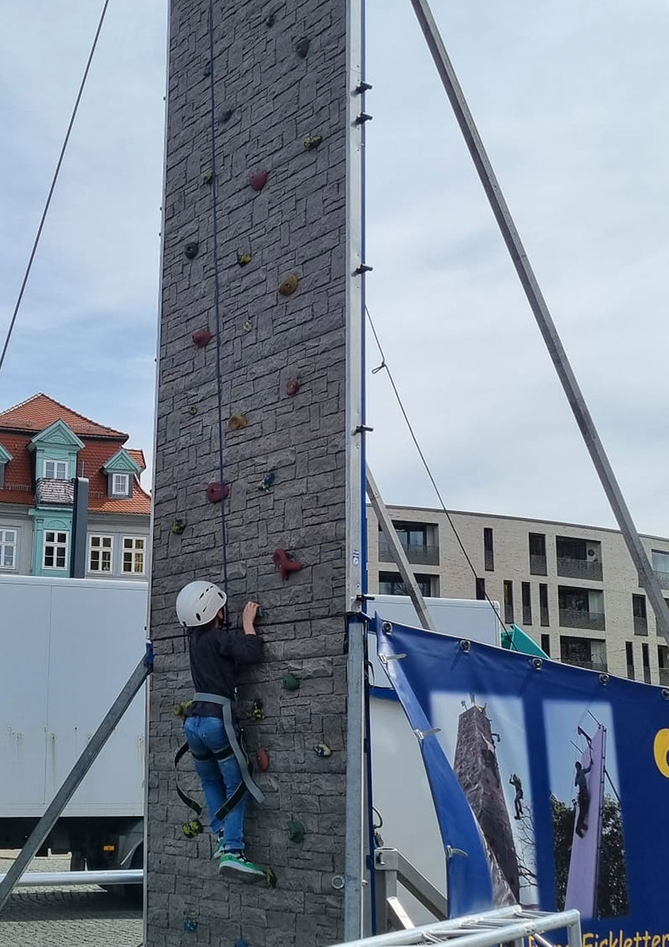 Kletterwand Eiger mieten - EventModul 